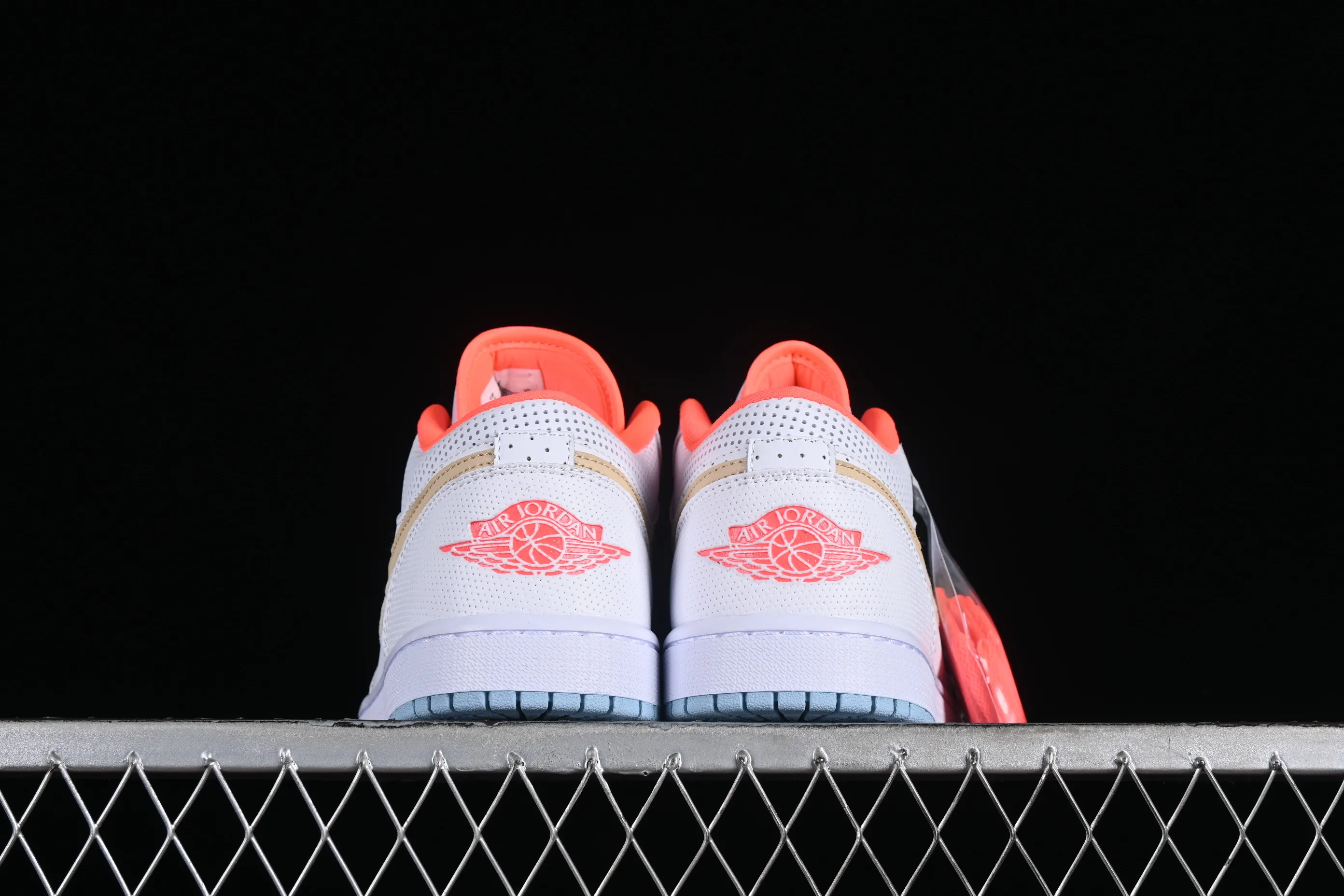 All categories Air Jordan Jordan series basketball shoes Air Jordan 1 Low Air Jordan 1 Low AJ1 Joe 1 white sesame low-top cultural and leisure sports sneakers DC9509-100